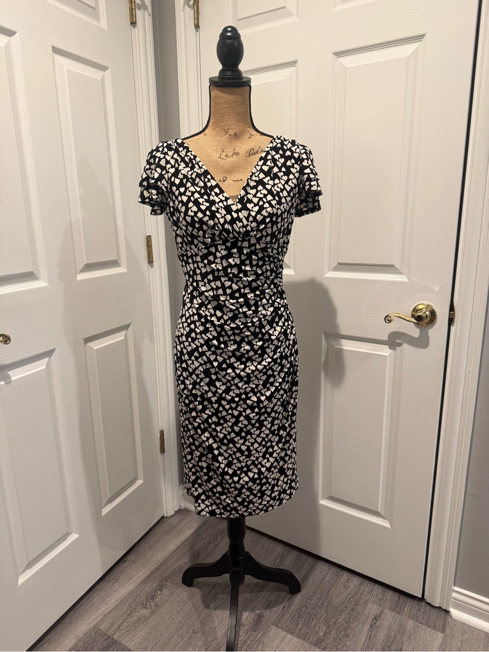 Lauren Ralph Lauren Women’s Dress with Heart Pattern Design